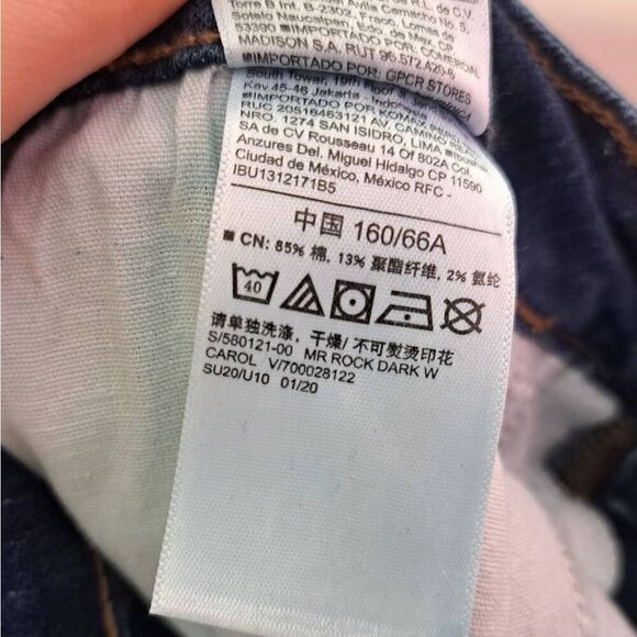 Old Navy Women's Rockstar Super Skinny Ankle Mid Rise Jean size 4 - Picture 7 of 7